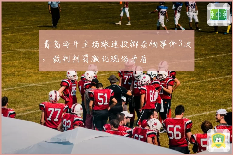 青岛海牛主场球迷投掷杂物事件3次，裁判判罚激化现场矛盾
